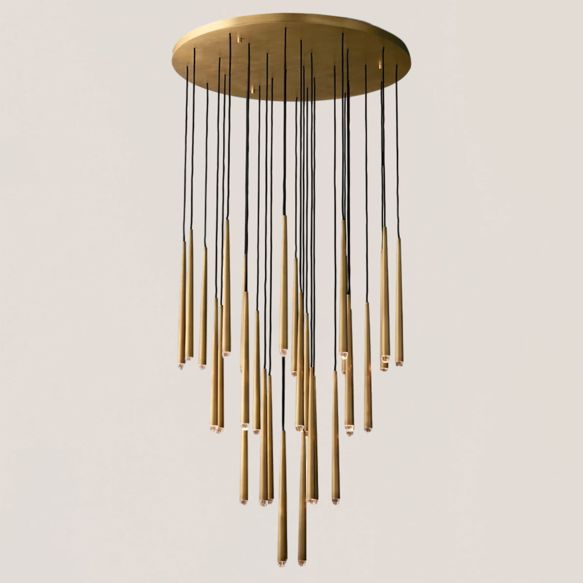 Aquitaine Modern Round Chandelier-VaseLamps