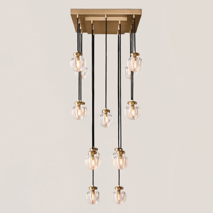 Pearl Rectangular Chandelier-VaseLamps