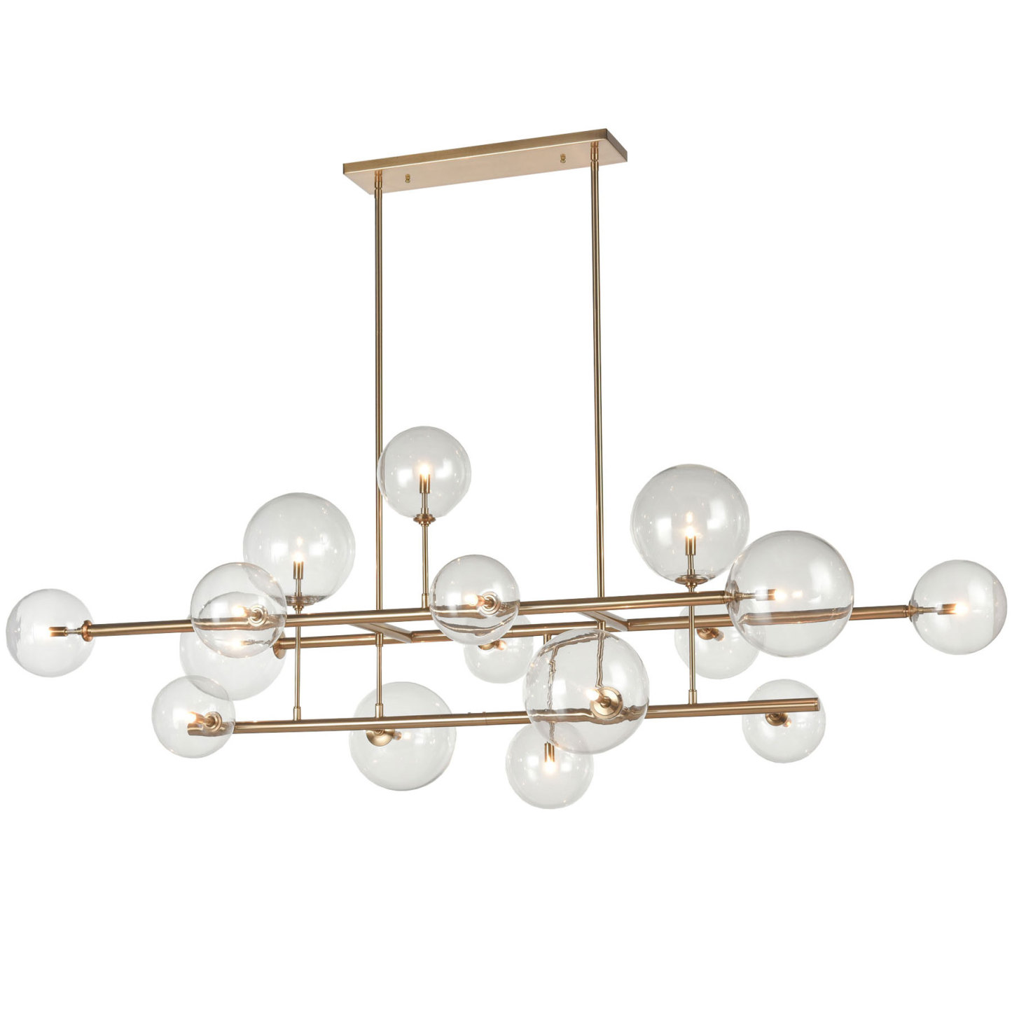 Elegant Linear Chandelier-VaseLamps