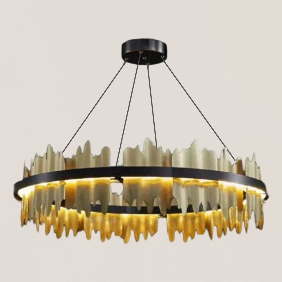 VASELAMPS - Modern Sculpture Round Chandelier-VaseLamps