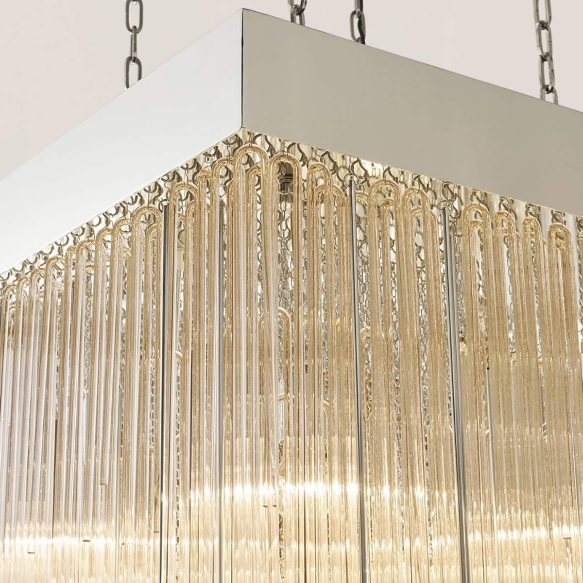 Cascada Square Chandelier-VaseLamps