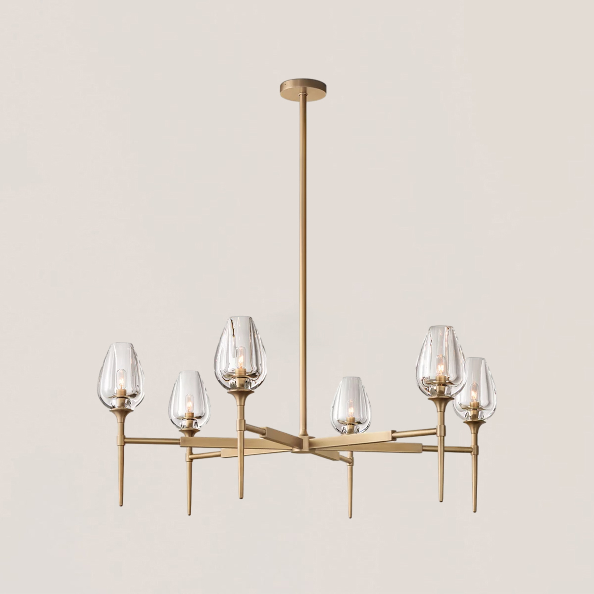 VASELAMPS - Crystal Round Chandelier 27''/42"/54''