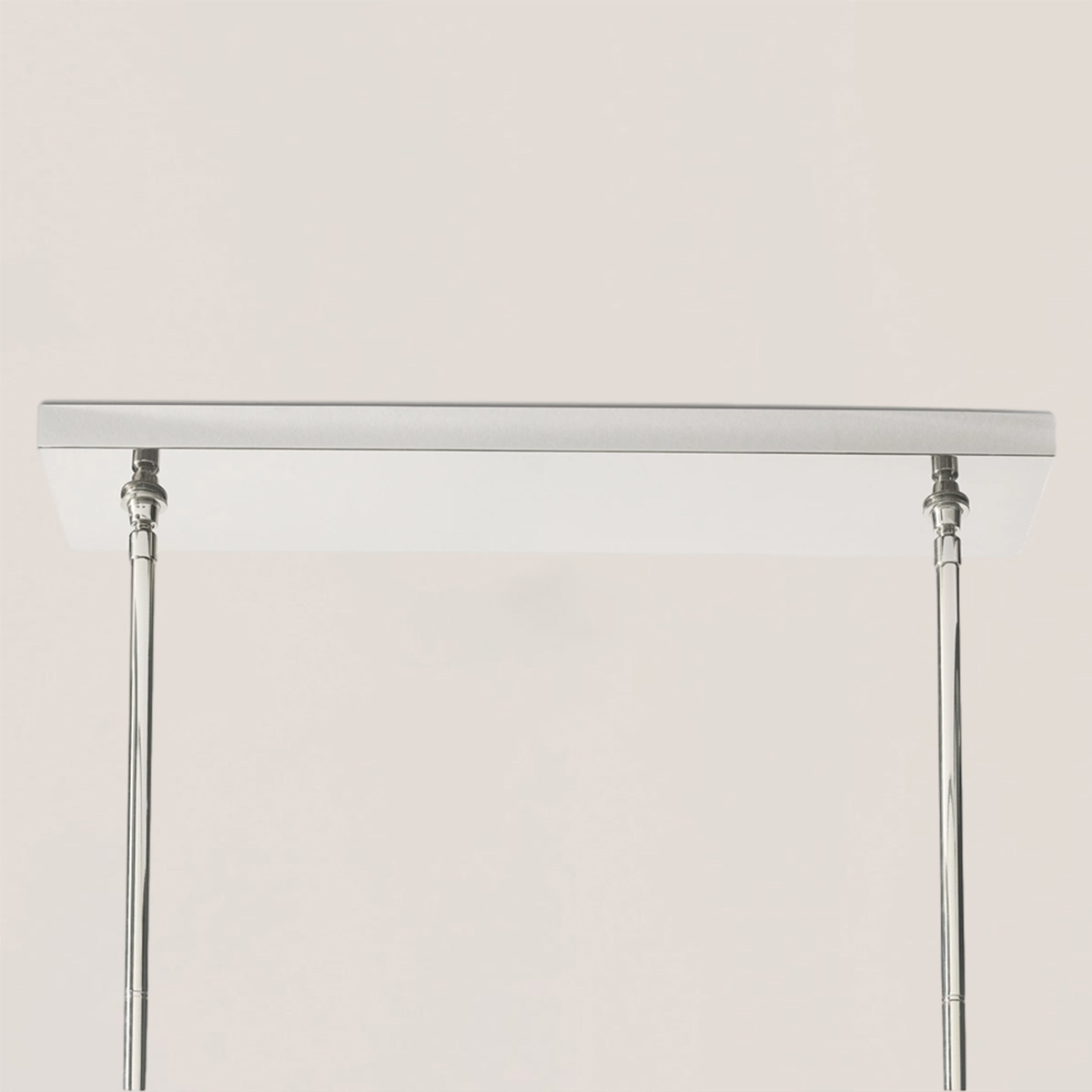 Boule De Crystal Smoke Double Linear Chandelier 60"-VaseLamps