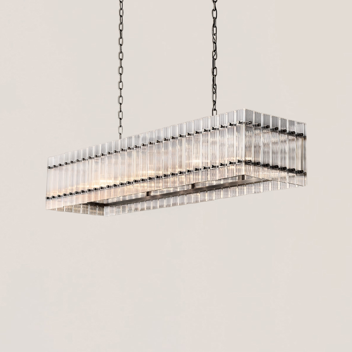 San Marco Modern Rectangular Chandelier-VaseLamps