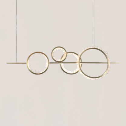 VASELAMPS - Crystal Gear Chandelier-VaseLamps