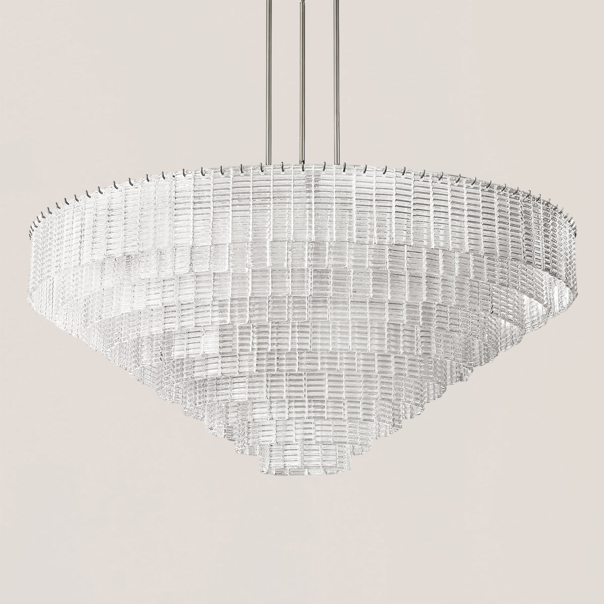 Sirene Glass Round Chandelier-VaseLamps