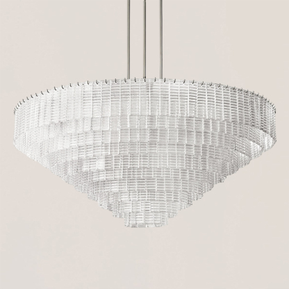 Sirene Glass Round Chandelier-VaseLamps