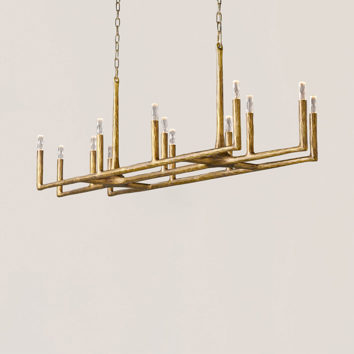 Thaddeus Linear Chandelier-VaseLamps