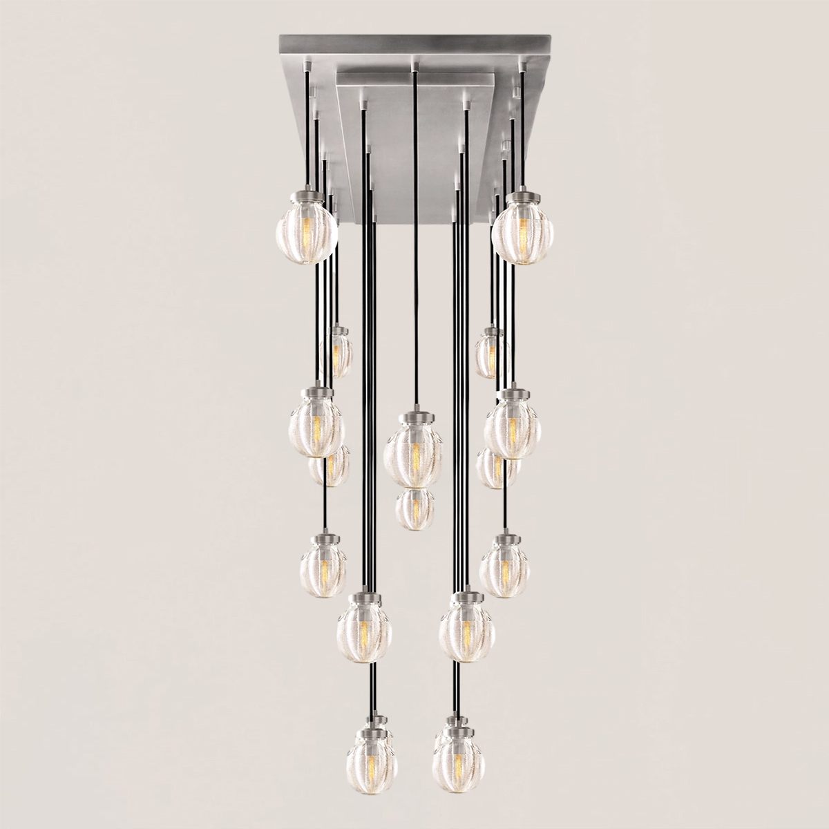 Pearl Rectangular Chandelier-VaseLamps