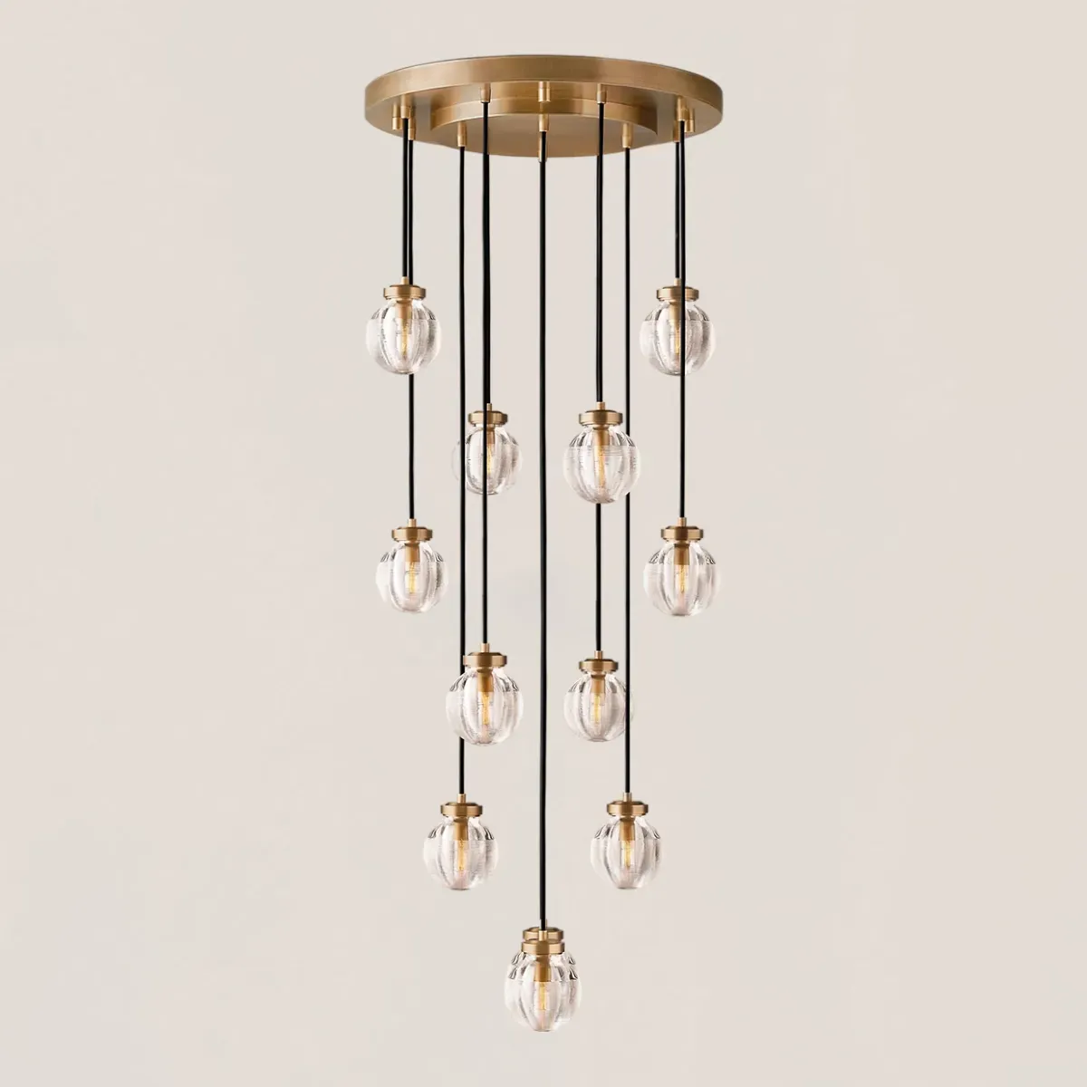 Pearl Round Chandelier-VaseLamps