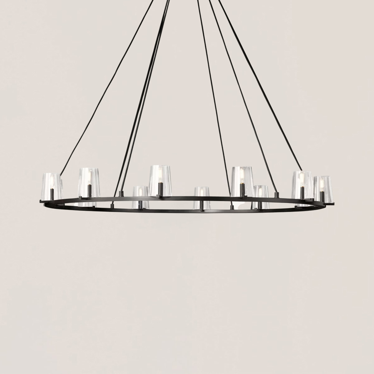 Pauillac Round Chandelier-VaseLamps