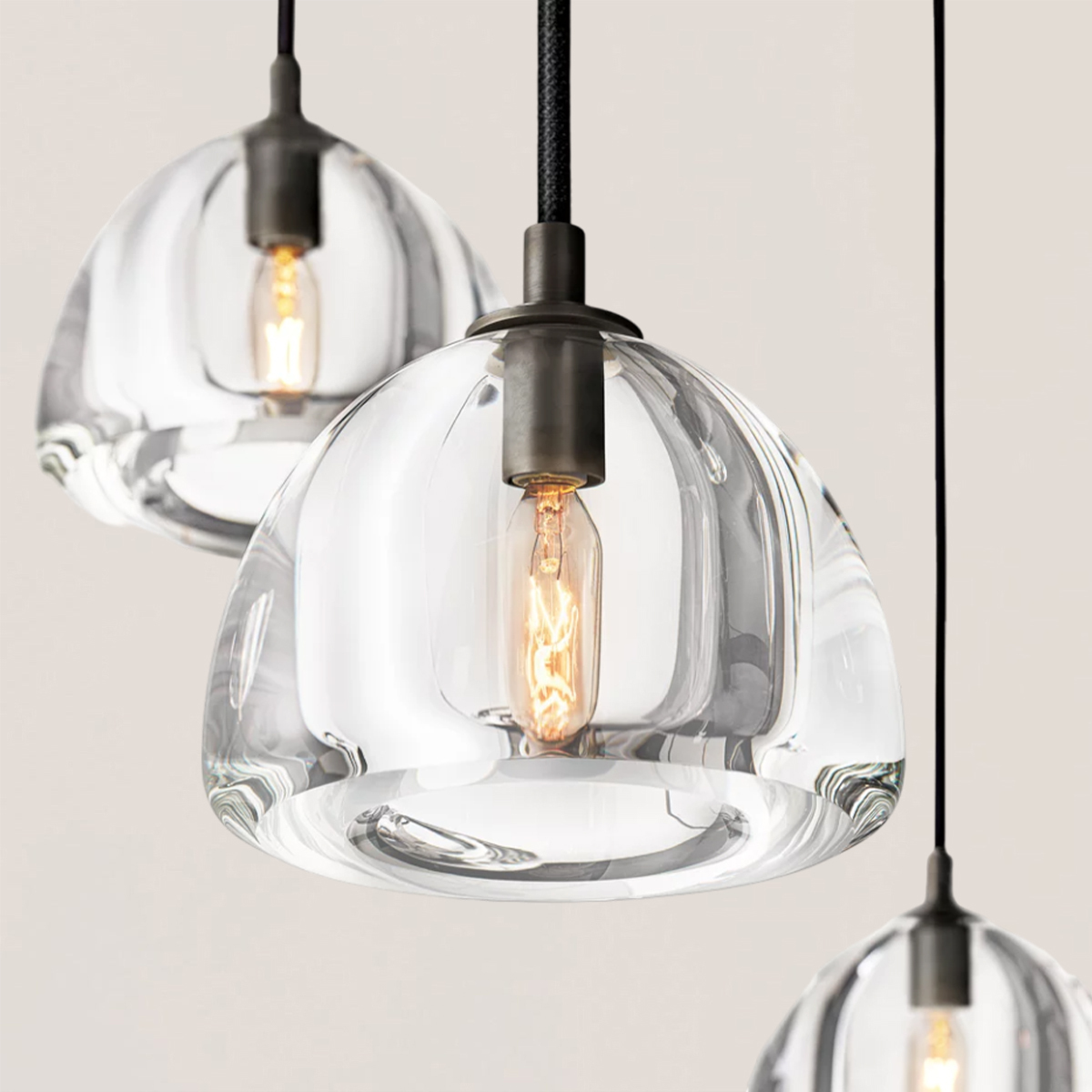 Hemisphere Round Chandelier-VaseLamps