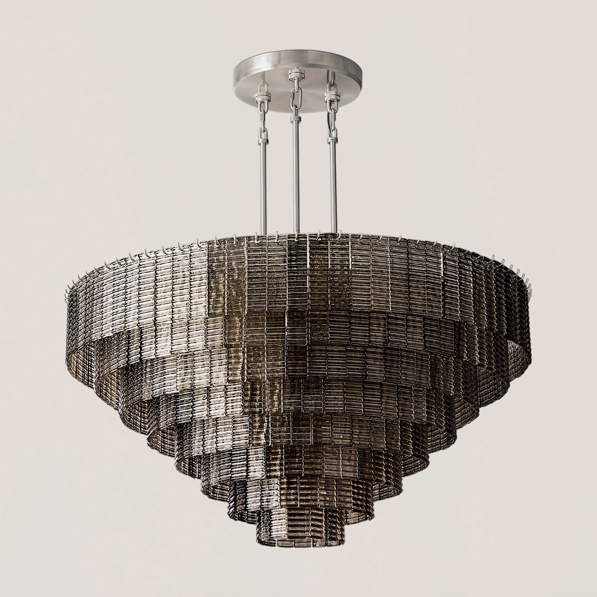Sirene Glass Round Chandelier-VaseLamps