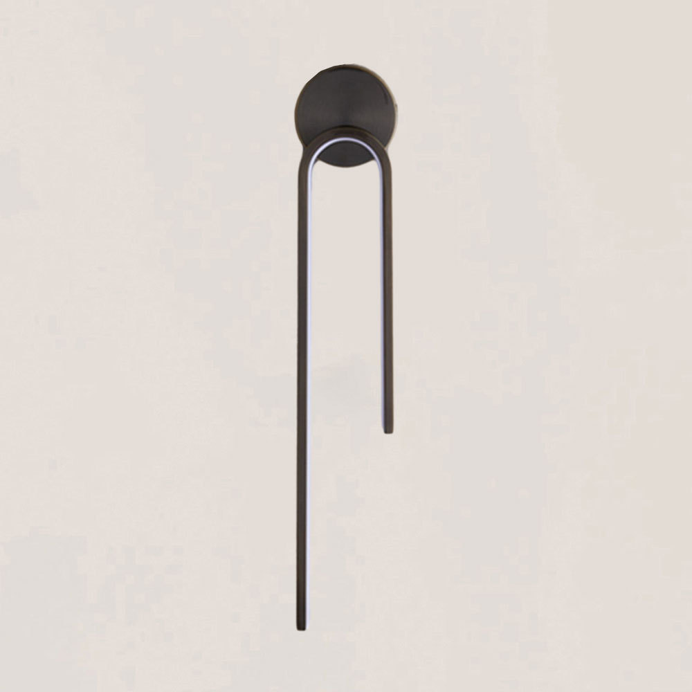 VASELAMPS - Minimalist Light Luxury Brass Wall Sconce-VaseLamps