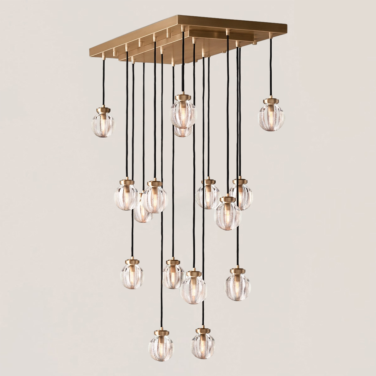 Pearl Rectangular Chandelier-VaseLamps
