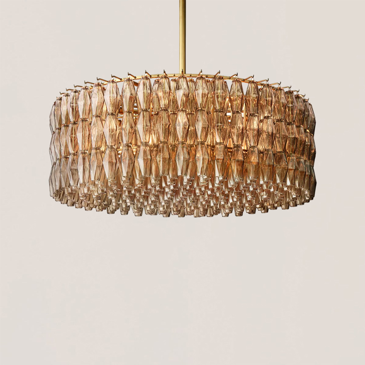 Chiara Glass Round Chandelier-VaseLamps