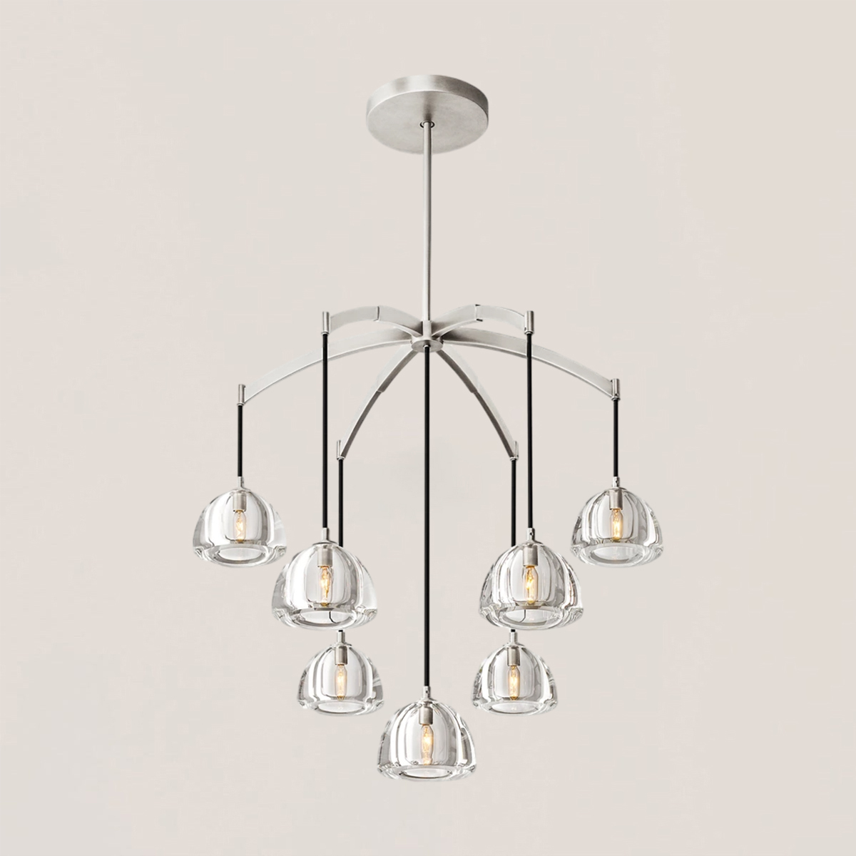 Hemisphere Round Chandelier-VaseLamps