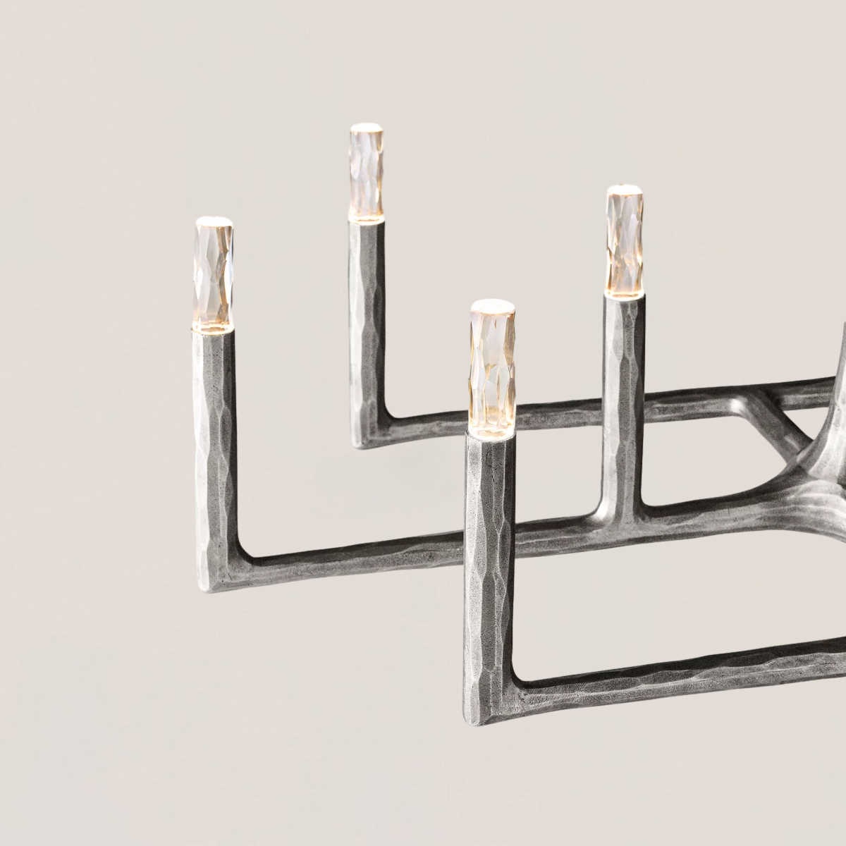 Thaddeus Linear Chandelier-VaseLamps