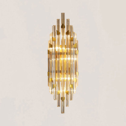 VASELAMPS - Modern Luxury Crystal Rod Wall Sconce-VaseLamps