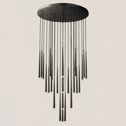 Aquitaine Modern Round Chandelier-VaseLamps