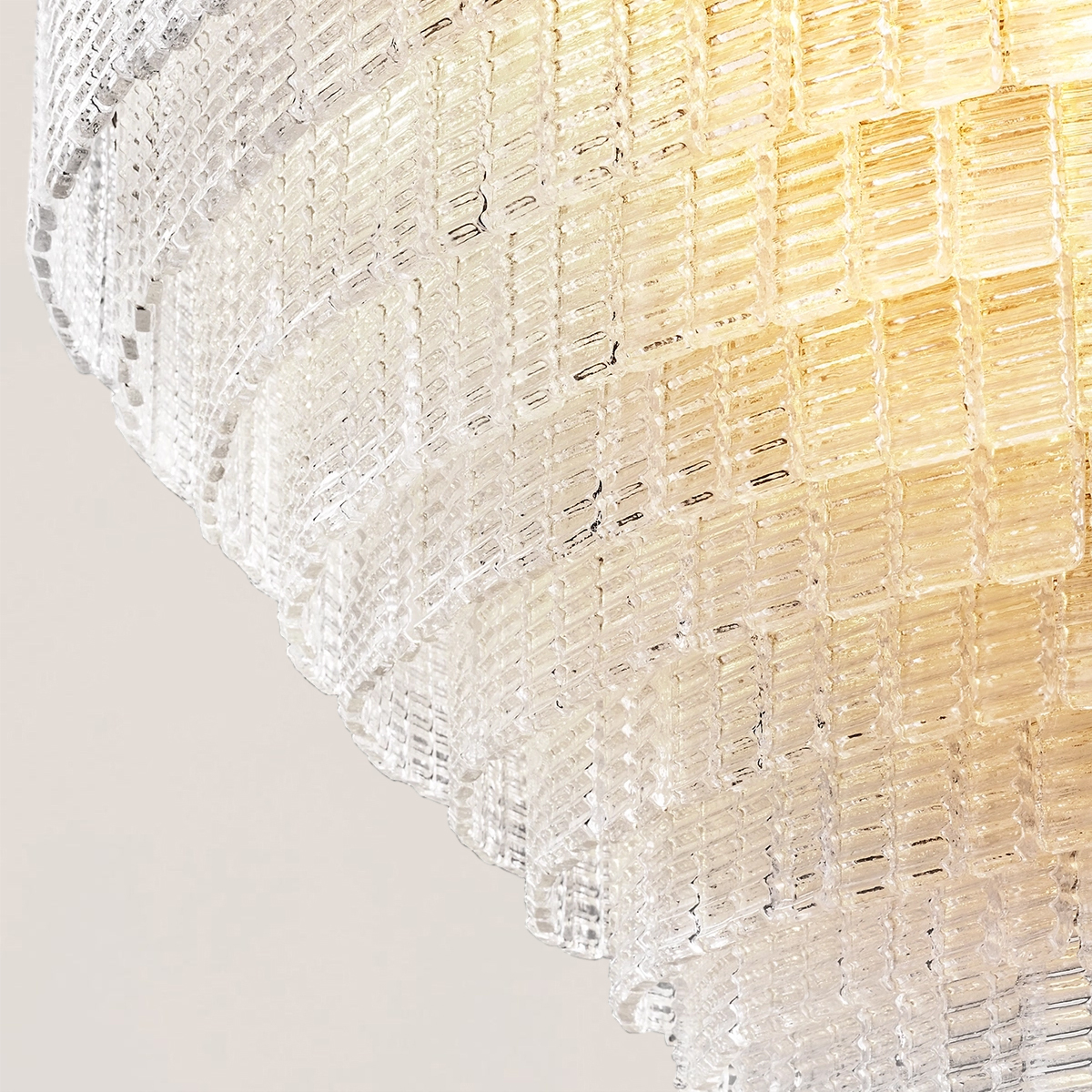 Sirene Glass Round Chandelier-VaseLamps