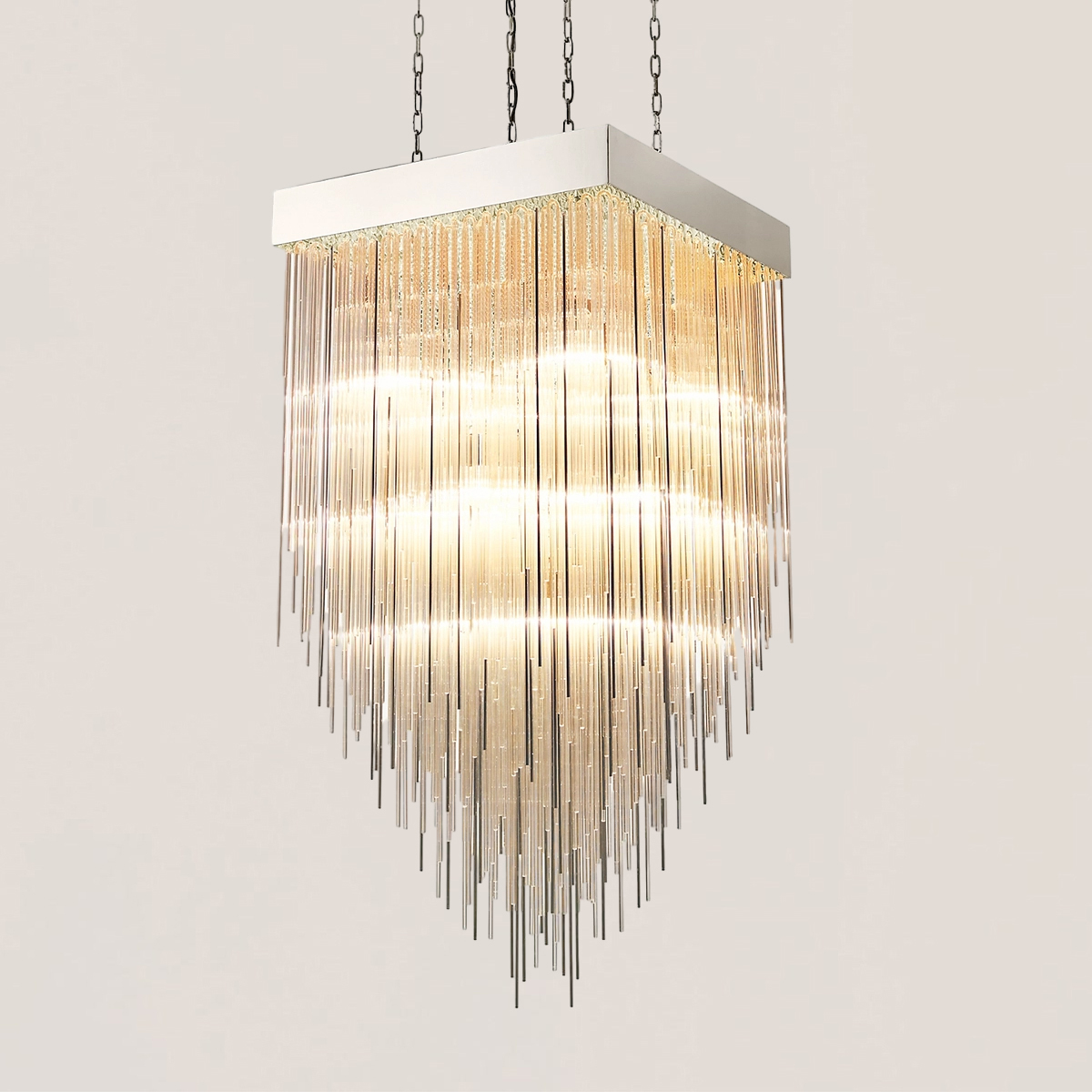 Cascada Square Chandelier-VaseLamps
