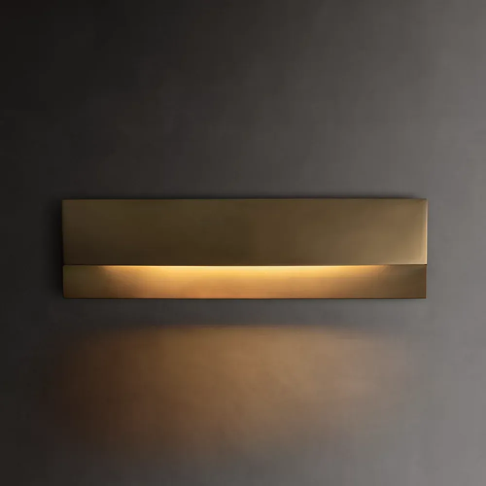 Taza Horizontal Rectangular Sconce-VaseLamps