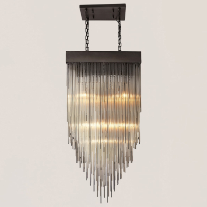 Cascada Square Chandelier-VaseLamps
