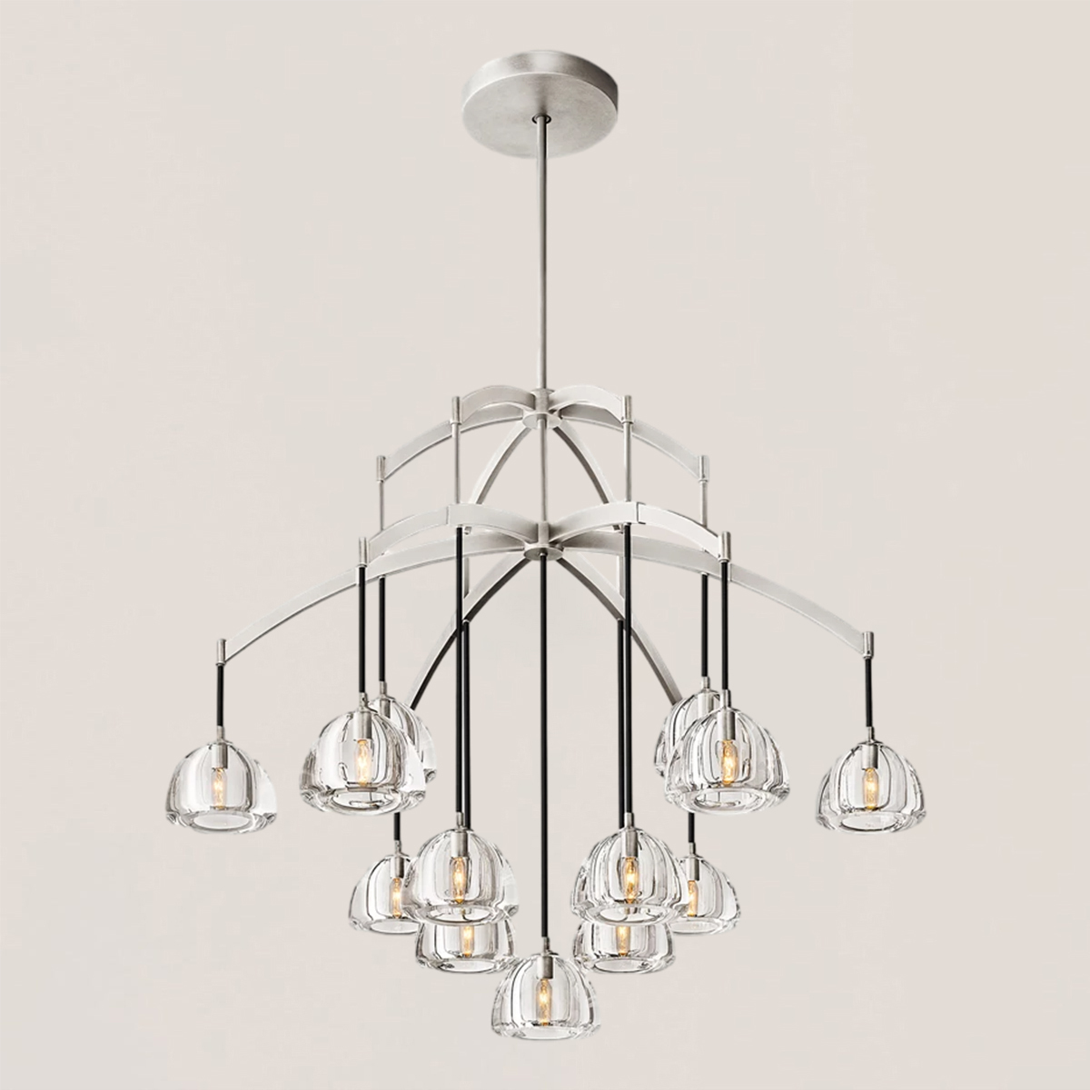 Hemisphere Round Chandelier-VaseLamps