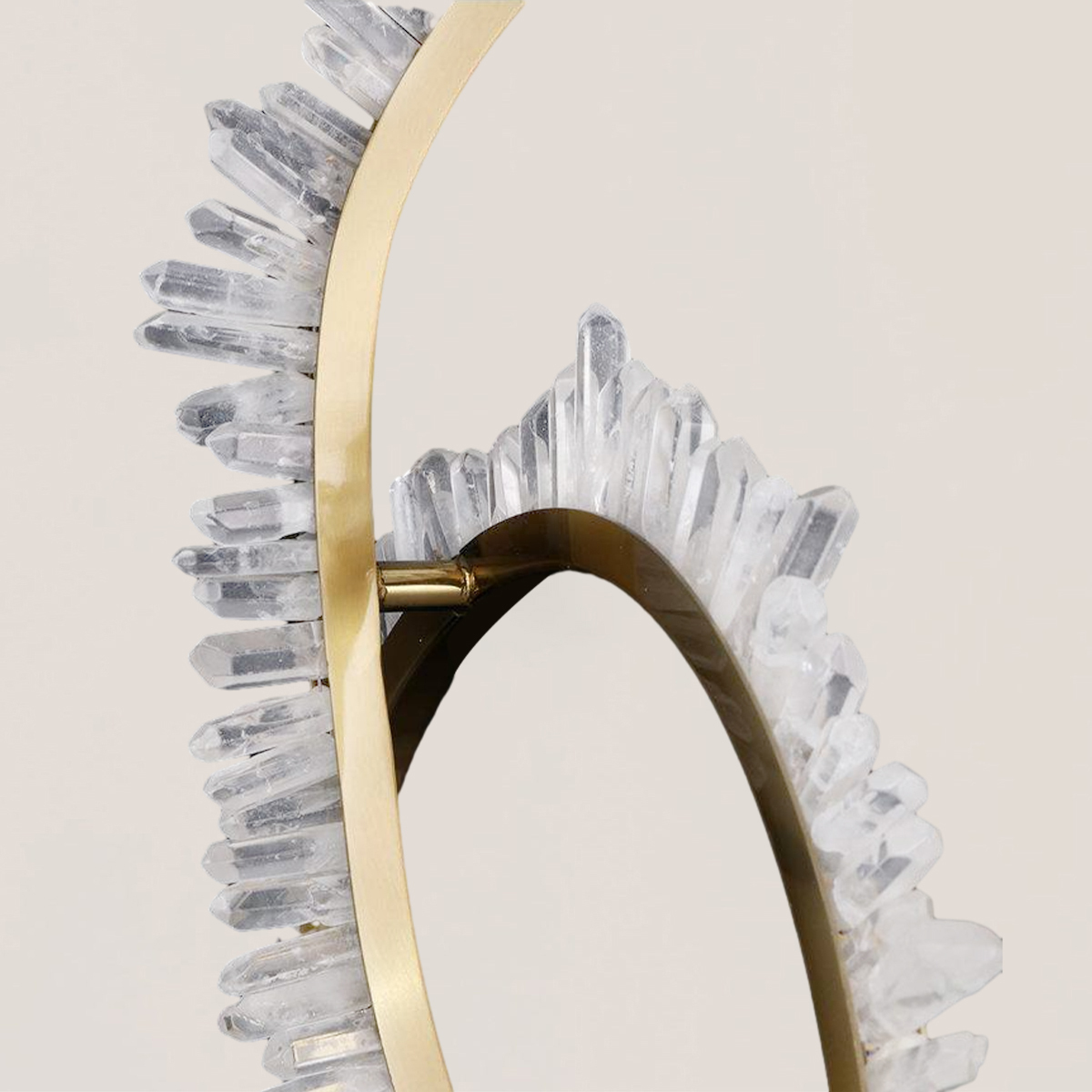 VASELAMPS - Crystal Irregular Round Chandelier-VaseLamps