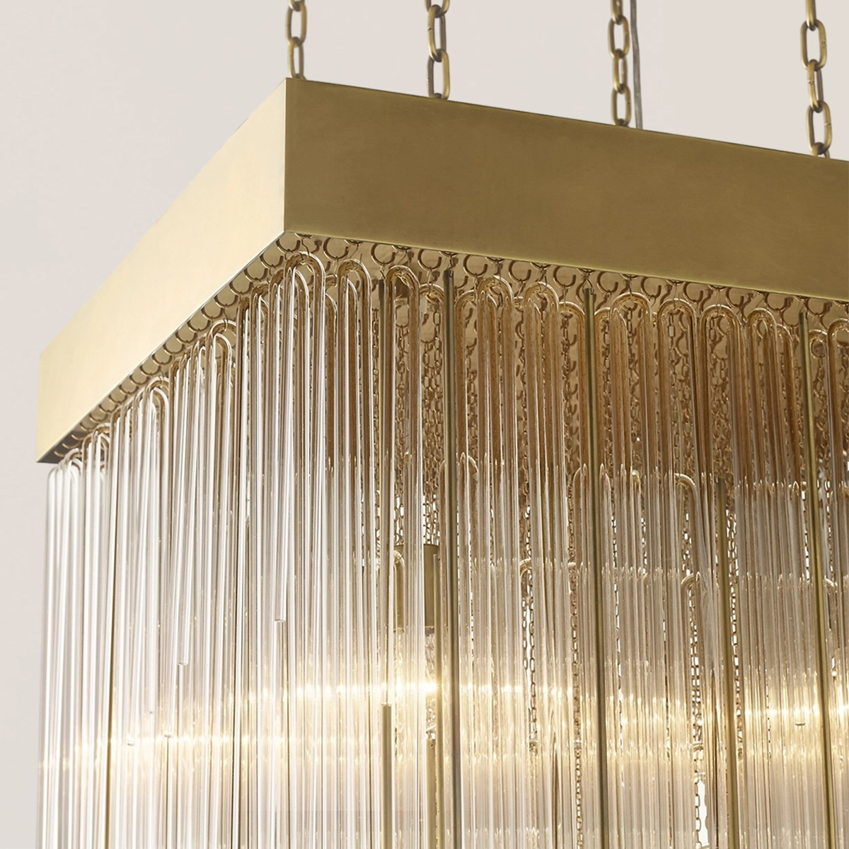 Cascada Square Chandelier-VaseLamps