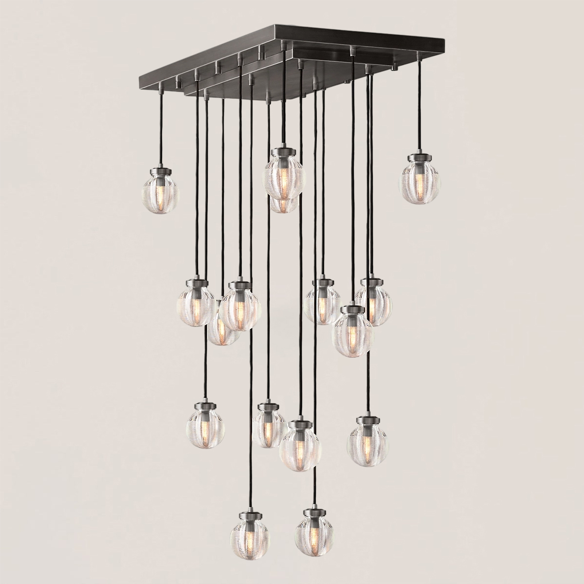 Pearl Rectangular Chandelier-VaseLamps