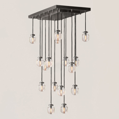 Pearl Rectangular Chandelier-VaseLamps
