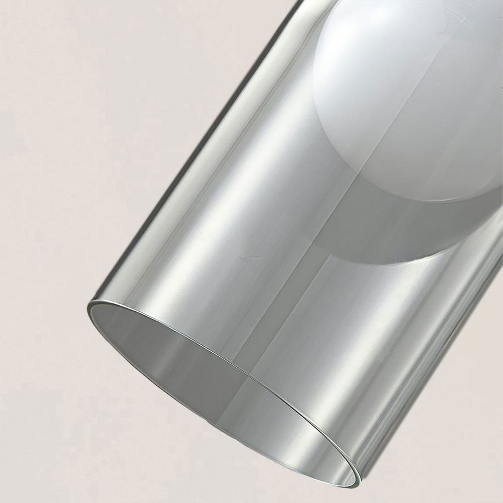 VASELAMPS - Modern Simplicity Clear Glass Pendant Light-VaseLamps