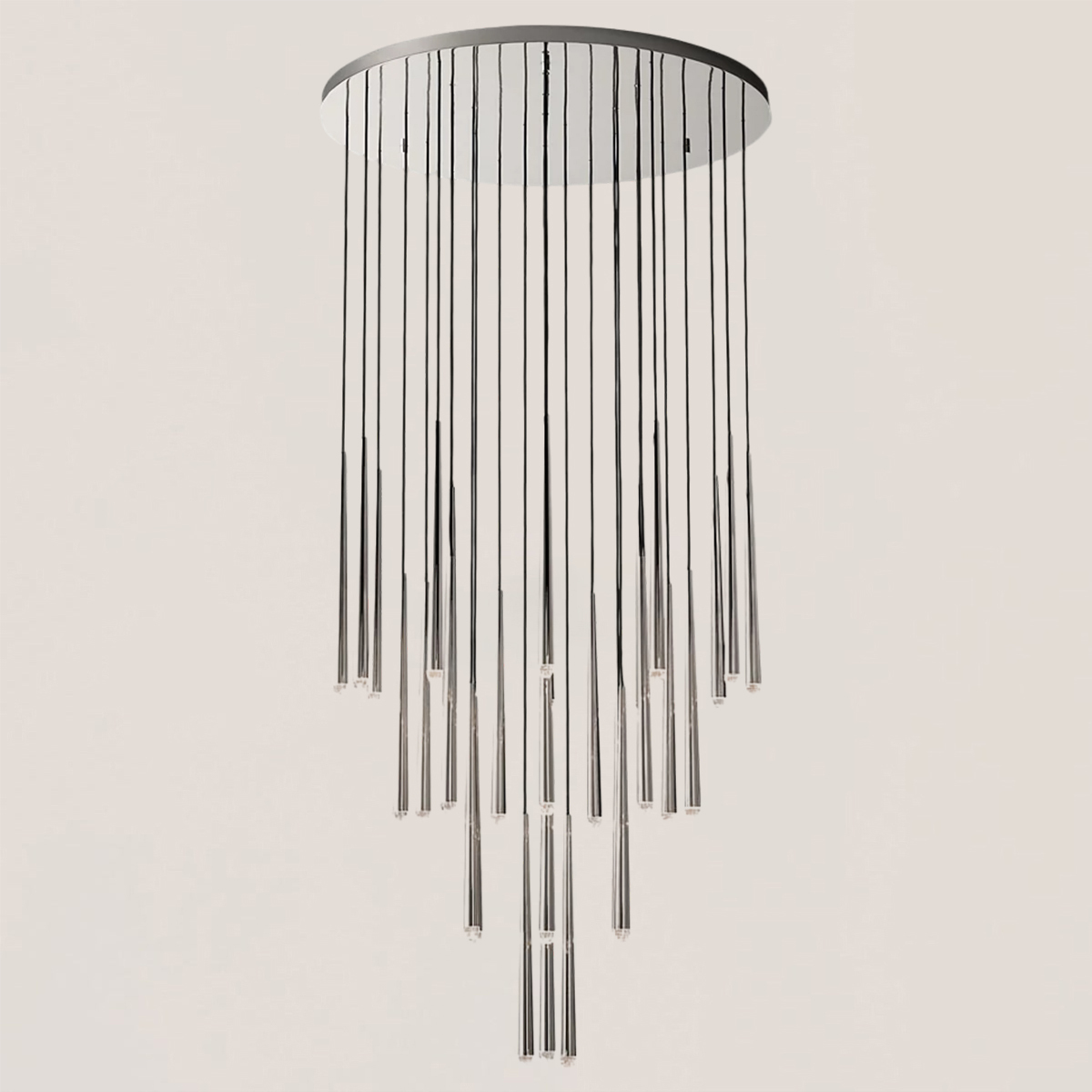 Aquitaine Modern Round Chandelier-VaseLamps