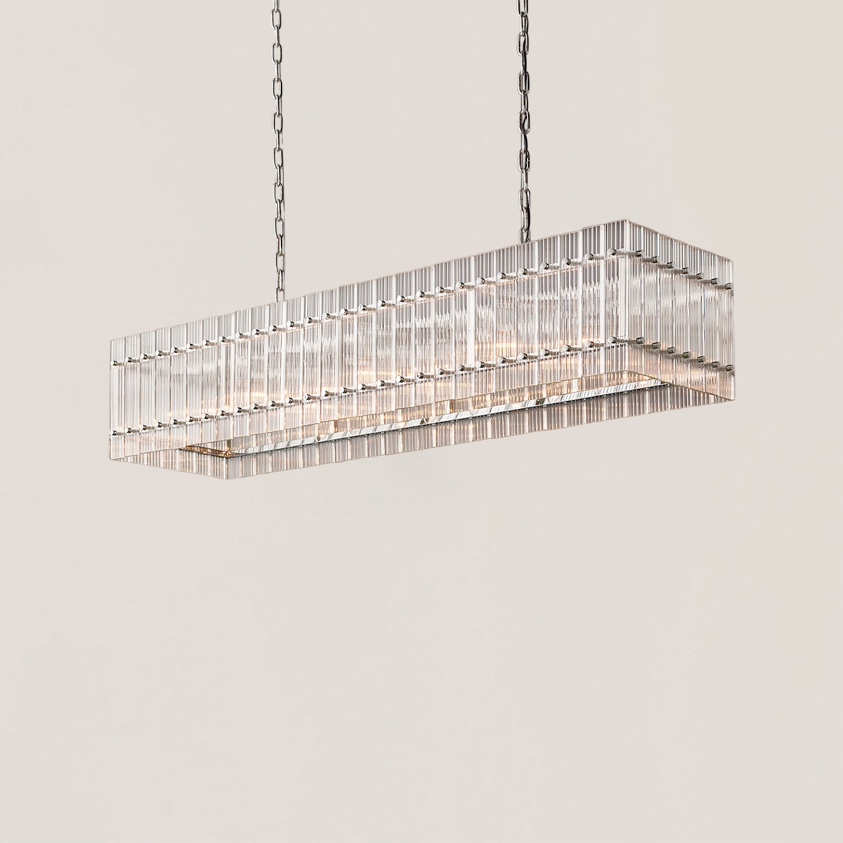 San Marco Modern Rectangular Chandelier-VaseLamps