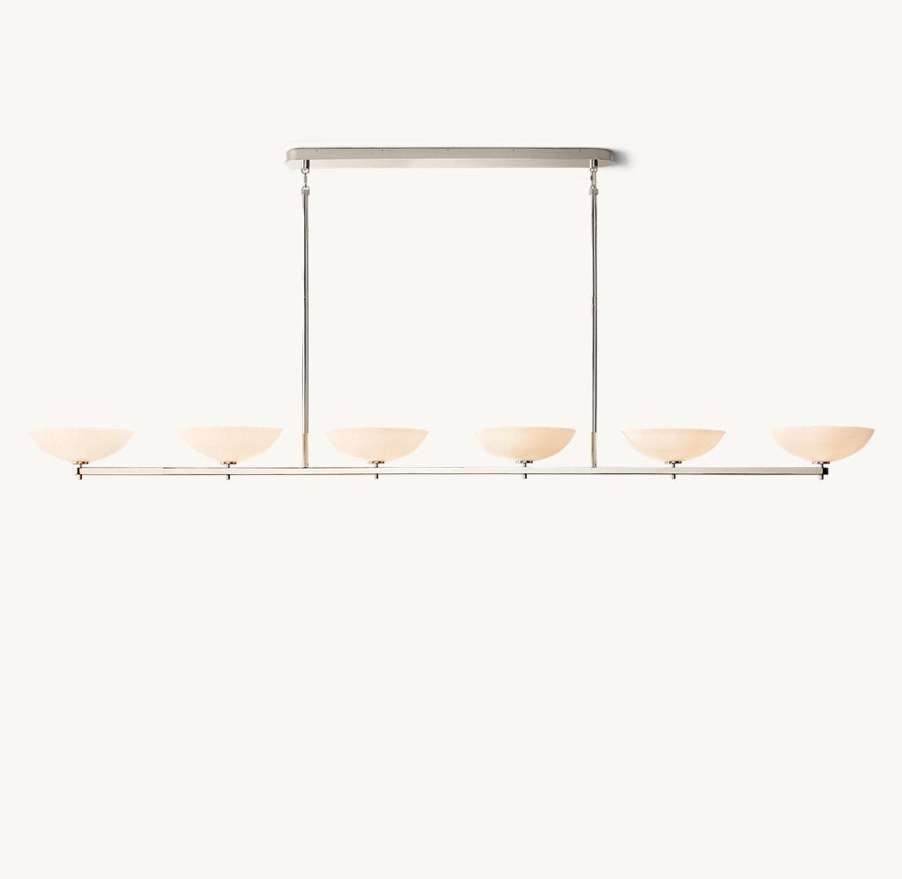 Vernet Linear Chandelier 96"-VaseLamps