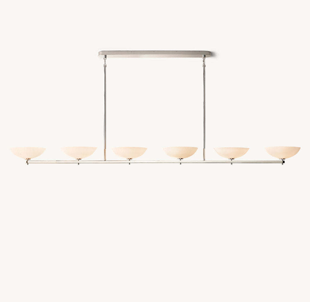 Vernet Linear Chandelier 96"-VaseLamps