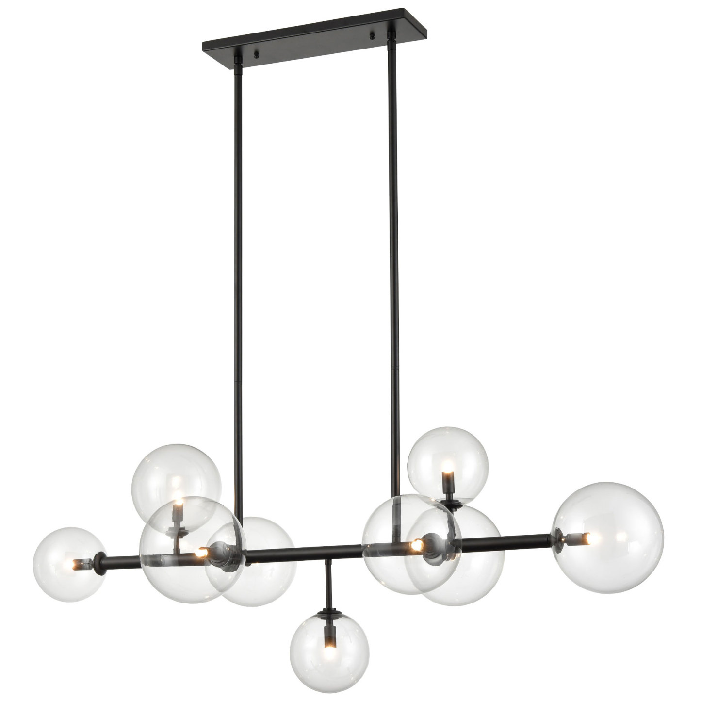 Elegant Linear Chandelier-VaseLamps