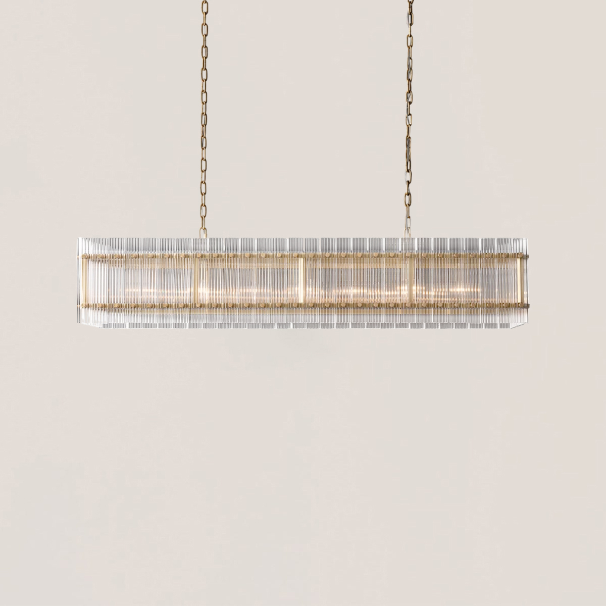 San Marco Modern Rectangular Chandelier-VaseLamps
