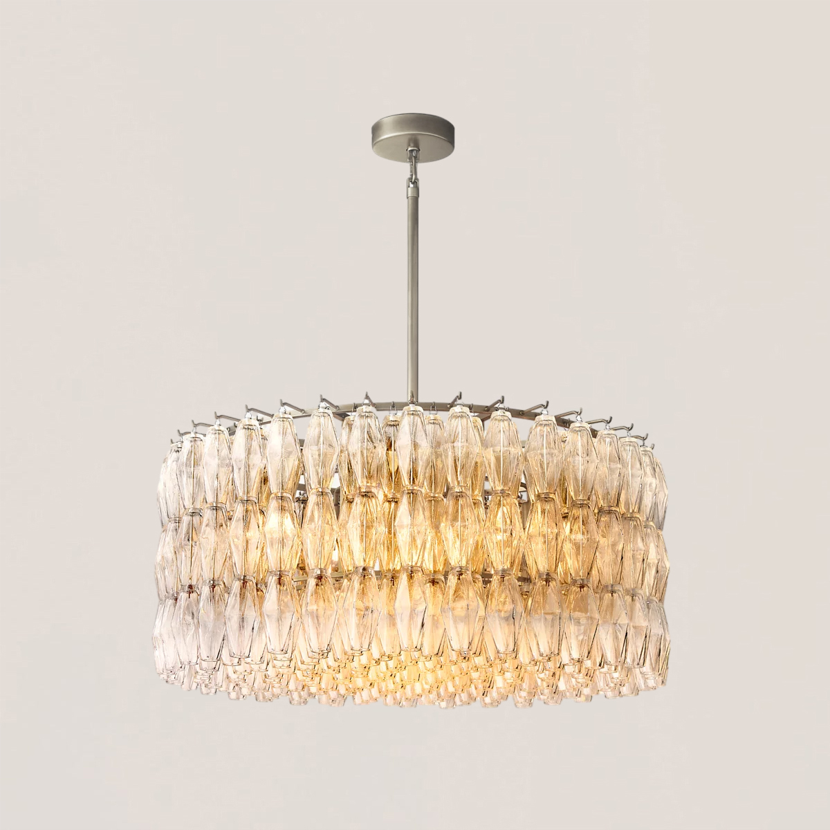 Chiara Glass Round Chandelier-VaseLamps