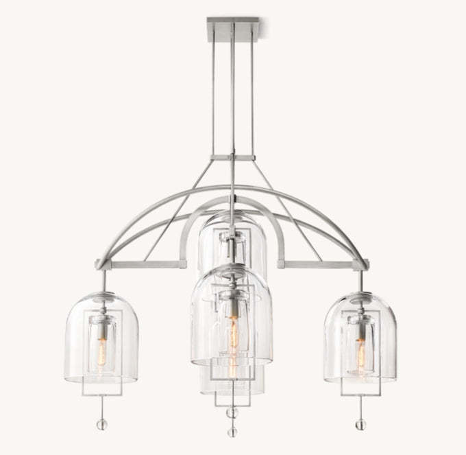 Fulcrum Round Chandelier-VaseLamps