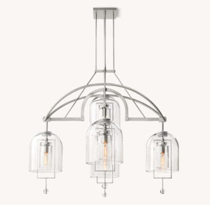 Fulcrum Round Chandelier-VaseLamps