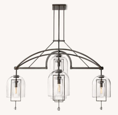 Fulcrum Round Chandelier-VaseLamps