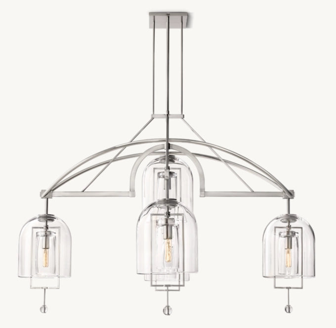 Fulcrum Round Chandelier-VaseLamps