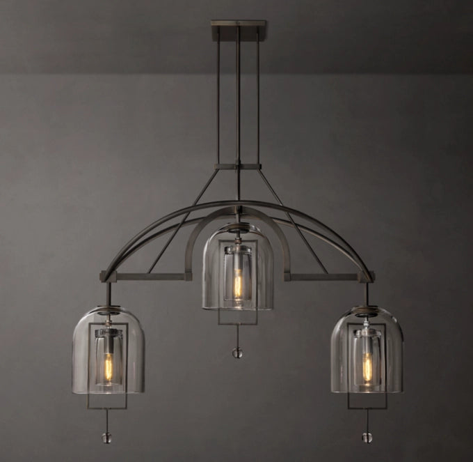 Fulcrum Round Chandelier-VaseLamps