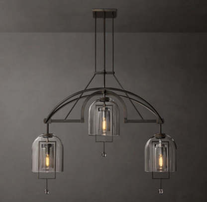 Fulcrum Round Chandelier-VaseLamps