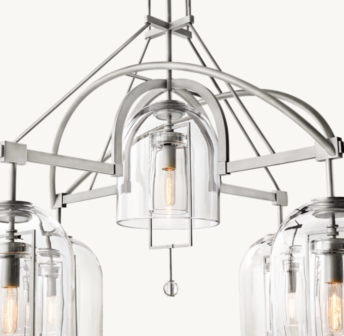 Fulcrum Round Chandelier-VaseLamps