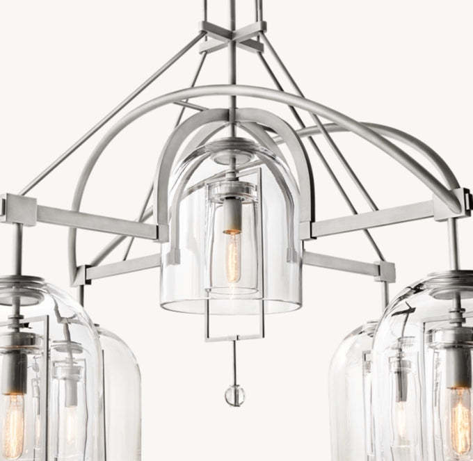 Fulcrum Round Chandelier-VaseLamps