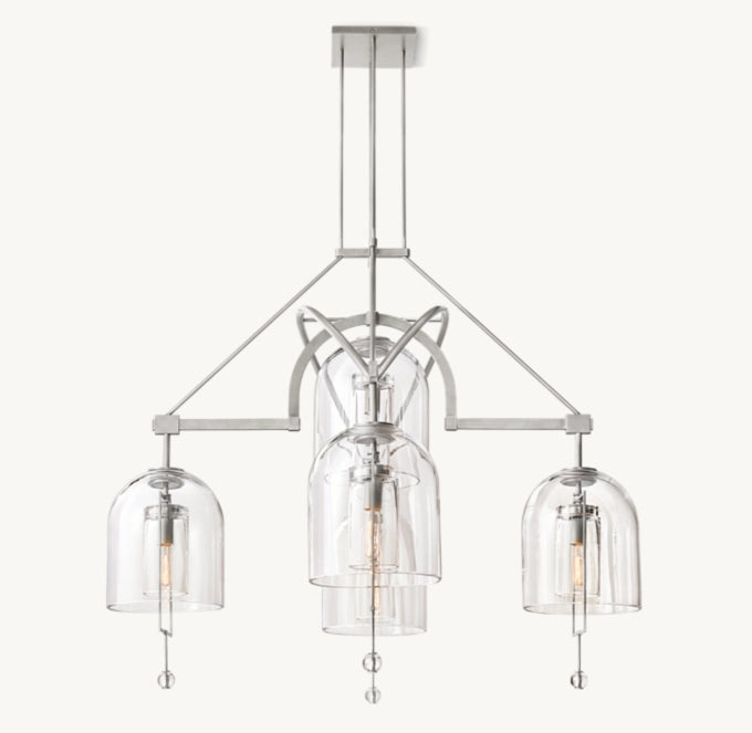 Fulcrum Round Chandelier-VaseLamps